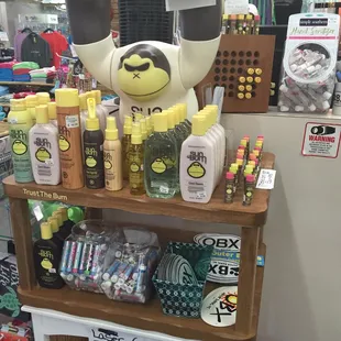 Sun Bum is a great product.  The hand written signs degrade the product.