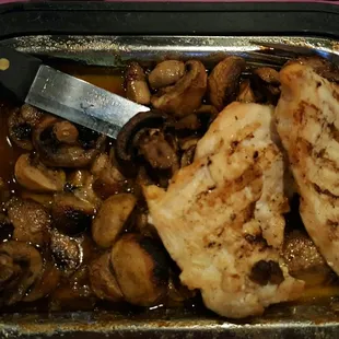 Roasted Chicken amd Mushrooms