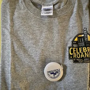Free shirt and the tape measure