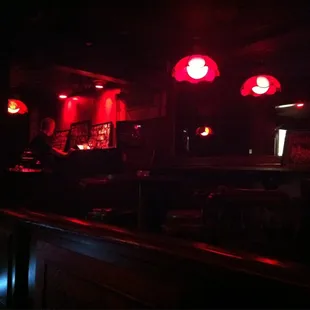 Karaoke DJ area