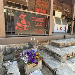 Front entrance to Trading Post