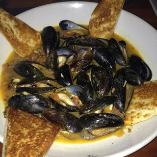 Mussels and Chorizo