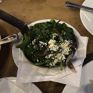 Sauteed Spinach and Onions