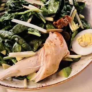 Spinach Chicken Waldorf Salad