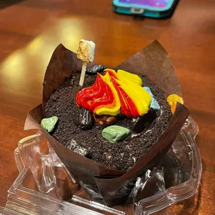 Campfire Cupcake