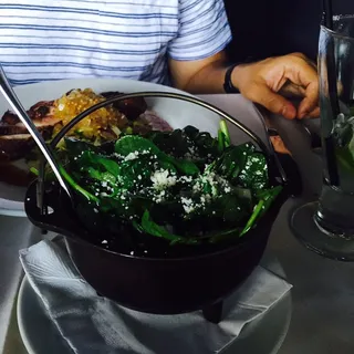 Sautéed Spinach and Onion