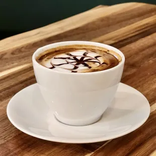 dessert, drink