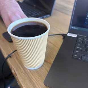 Black coffee
