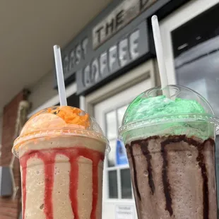 two different drinks
