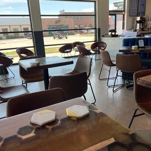 Comfortable seating in a beautiful setting