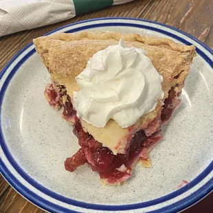 Pumpkin and Cherry Pie