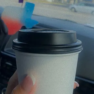 Cappuccino with an extra shot of espresso and vanilla bean