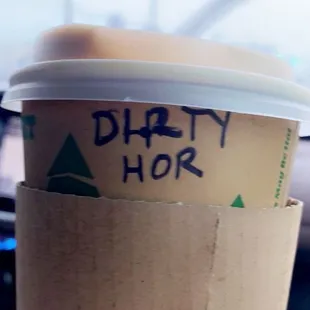 Hot Dirty HORchata