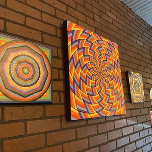 Incredible art work displayed