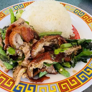 Spicy Basil Duck