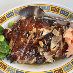 Roast duck
