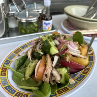 Spicy Roasted Duck Salad