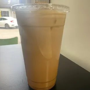 Animal Cracker Iced Latte