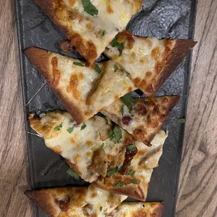 Chicken bacon flatbread