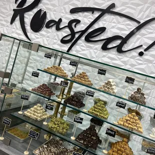 Baklava and Turkish Delight display case | Roasted | Tampa FL | Feb/1/2021