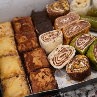 Baklava and Turkish delights