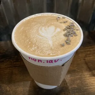Honey Lavender Latte