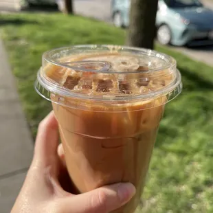 Iced Caramel Latte