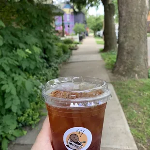 Iced Black Peach Tea