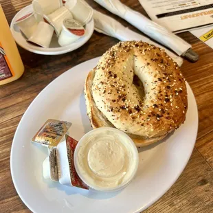 Bagel with Nova Cream Cheese