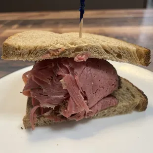 Hot Pastrami on Rye