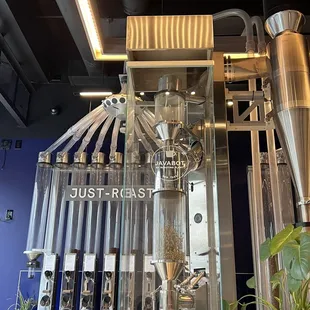 the inside of a restaurant