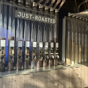a display of roasting items