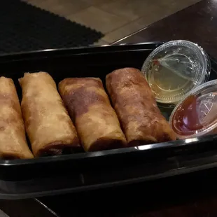 Pork Fried Spring rolls (Happy Hour portion)