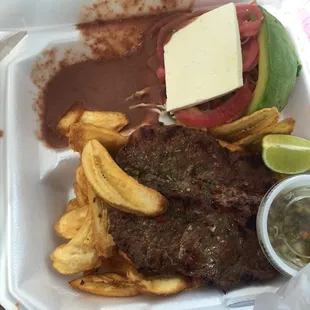 carne asada (steak)