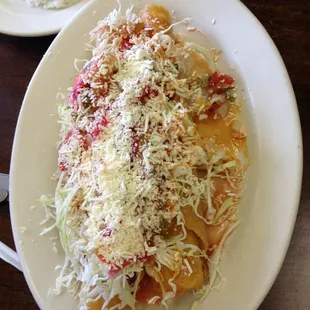 Flautas de pollo