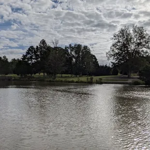 Fishing pond at Rob Wallace Park, Midland NC