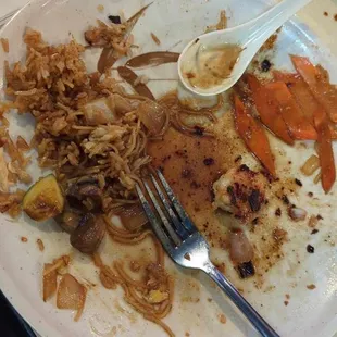 I don't like cooked carrots. So sue me.