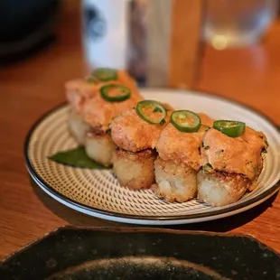 Crispy Rice with Spicy tuna