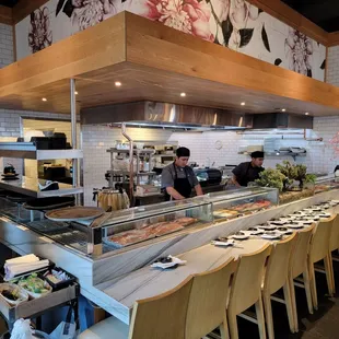 sushi bar area
