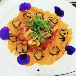 Salmon Truffle Carpaccio