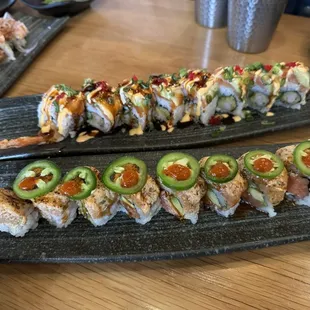 Seared Salmon Rolls