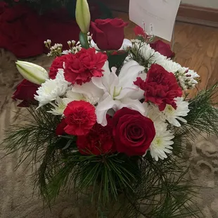 Christmas flowers..