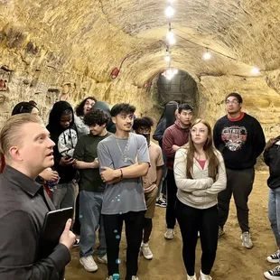 Gaining underground knowledge!