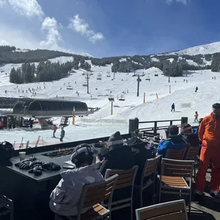 Second day we scored the fire pit seats!