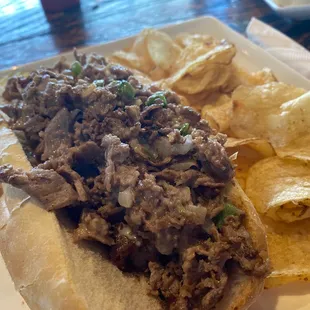 Signature Cheese Steak Sandwich