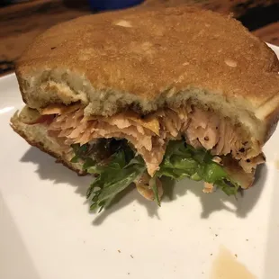 Blackened Salmon Sandwich