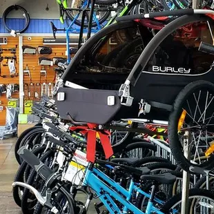 Tons of bike inventories &amp; accessories.