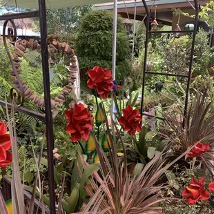 Metal Flower Art