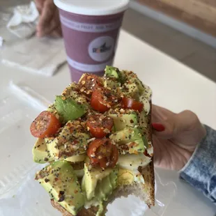 Everything Avocado Toast &amp; Acai Energizer