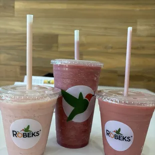Strawnana Berry, Passionfruit Cove, and Hummingbird